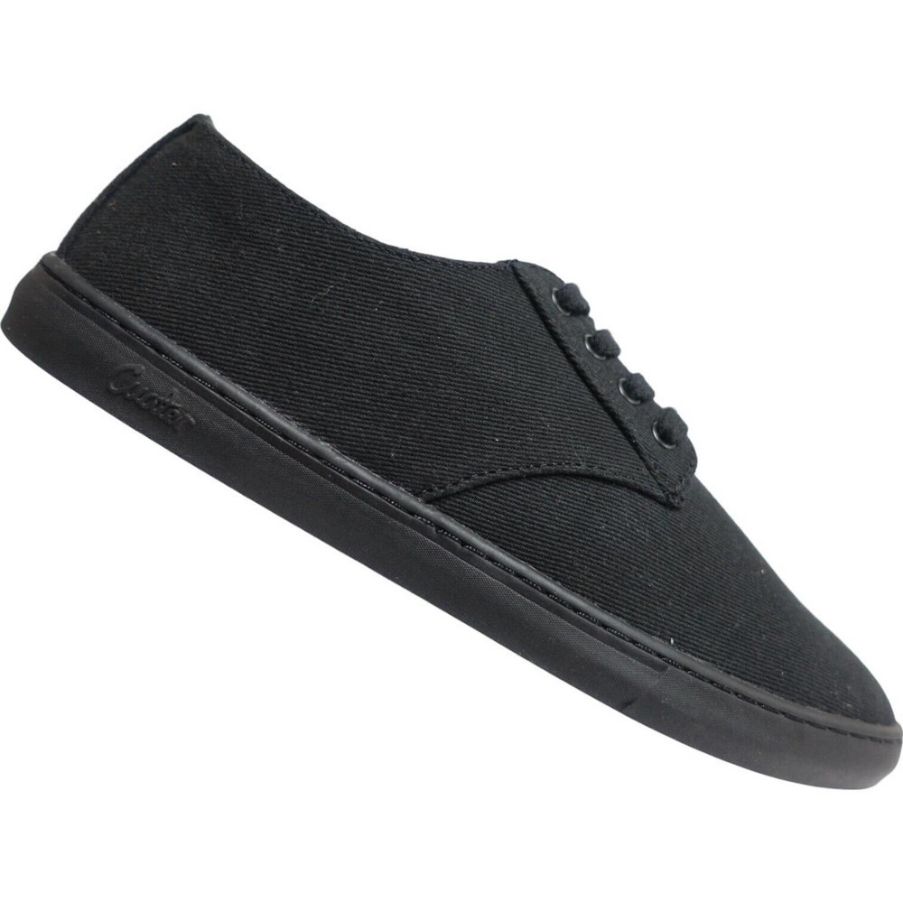 CUATER Men Kruzers Sneakers Black Canvas Travis Mathew Sz 9 US Lace-Up Shoes